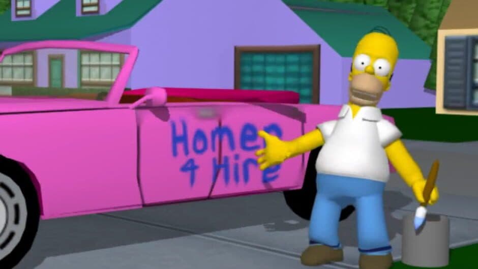 Скриншот 4 из The Simpsons: Road Rage