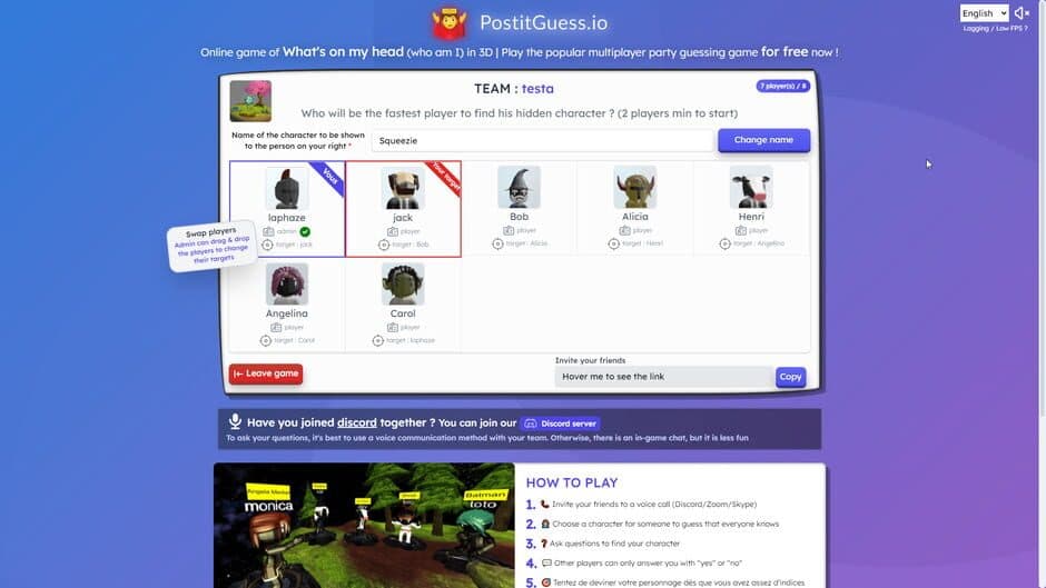 Скриншот 3 из PostItGuess.io