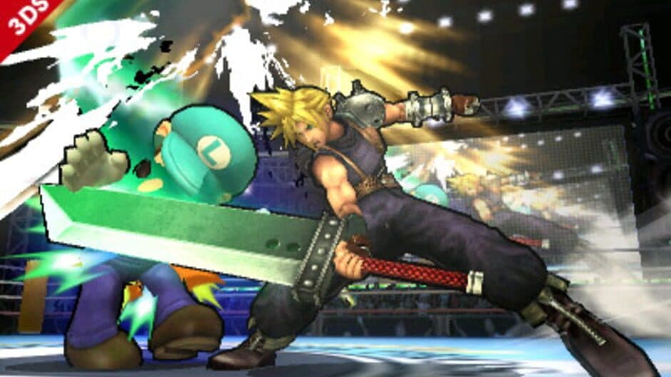 Скриншот 1 из Super Smash Bros. for Nintendo 3DS: Cloud