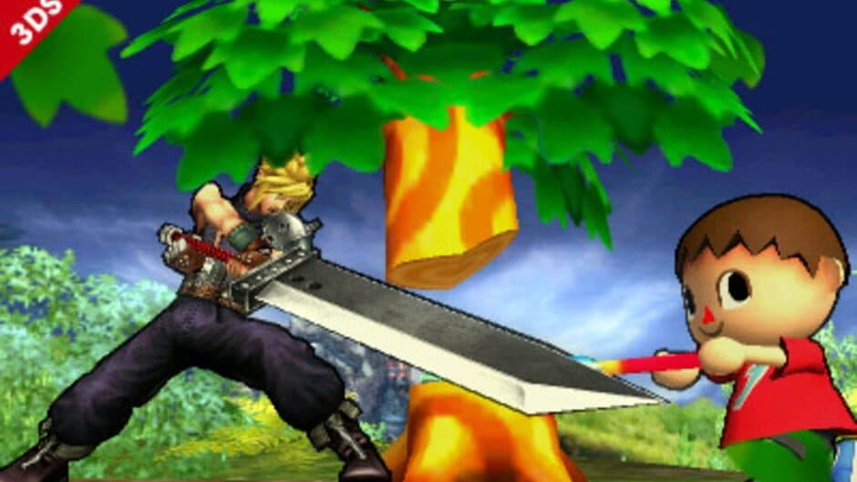 Скриншот 2 из Super Smash Bros. for Nintendo 3DS: Cloud