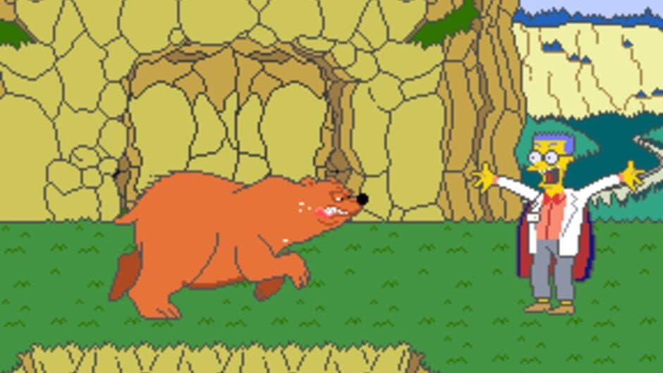 Скриншот 1 из The Simpsons Arcade Game