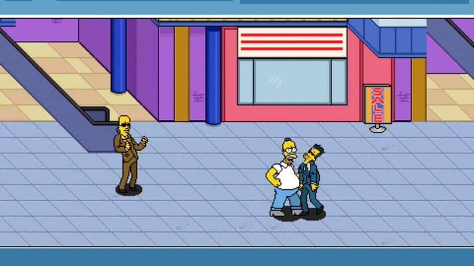 Скриншот 1 из The Simpsons Arcade