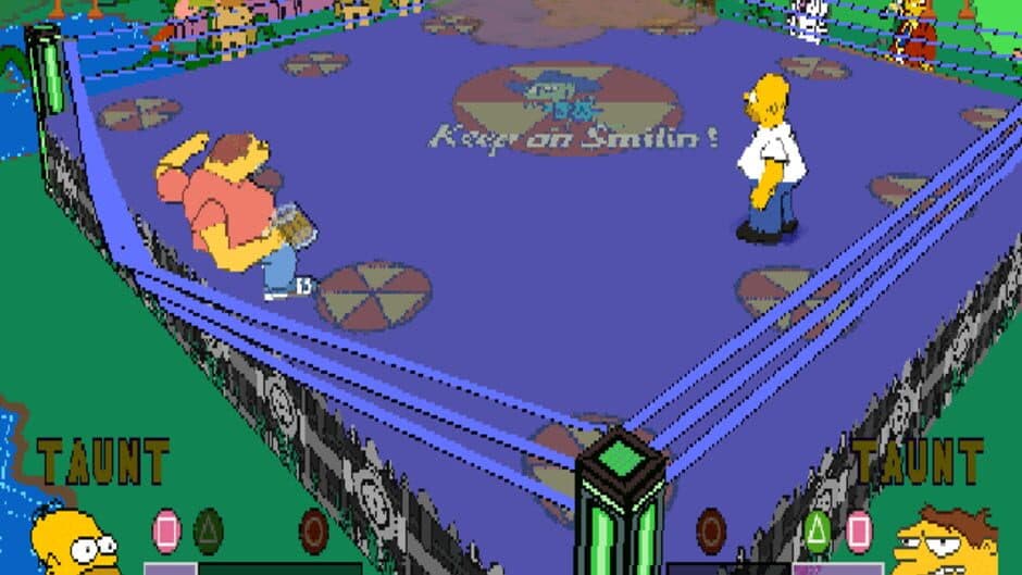 Скриншот 1 из The Simpsons Wrestling