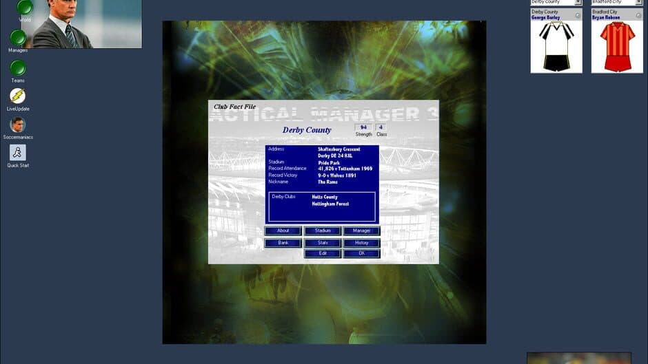 Скриншот 2 из Tactical Manager 3
