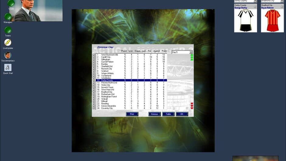 Скриншот 5 из Tactical Manager 3