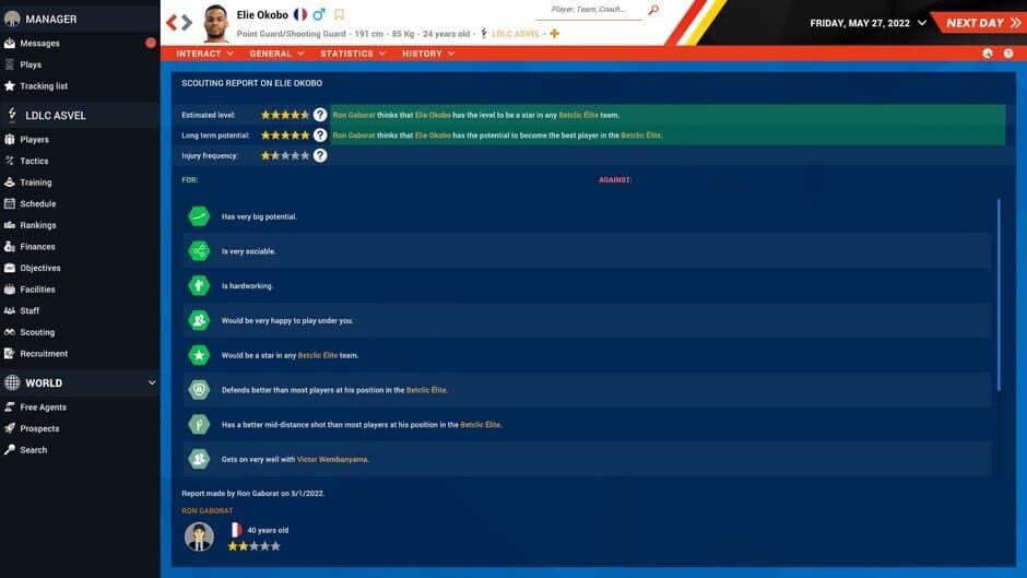 Скриншот 2 из Pro Basketball Manager 2022