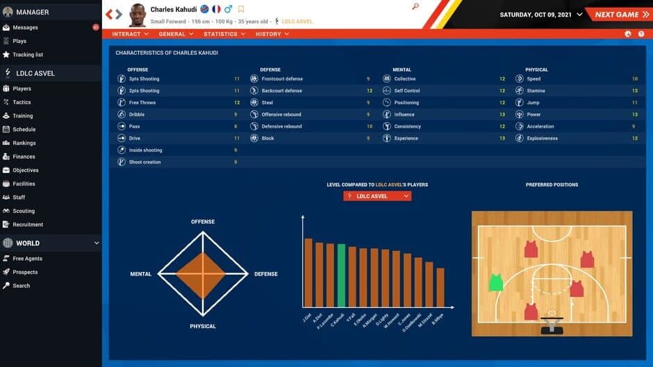 Скриншот 3 из Pro Basketball Manager 2022