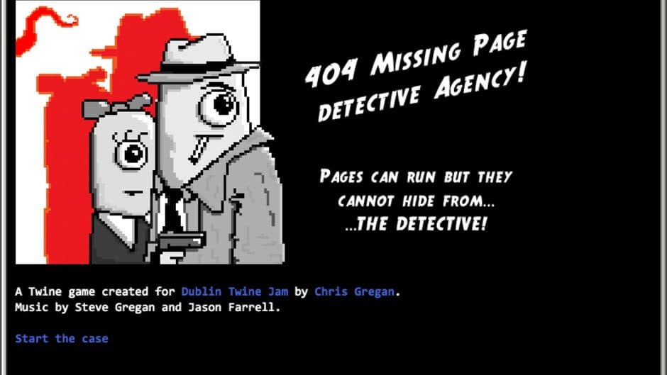 Скриншот 1 из 404 Missing Page Detective Agency