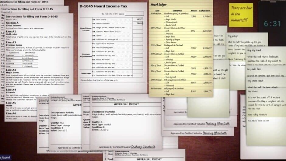 Скриншот 1 из Dragon Tax Return Simulator 2015