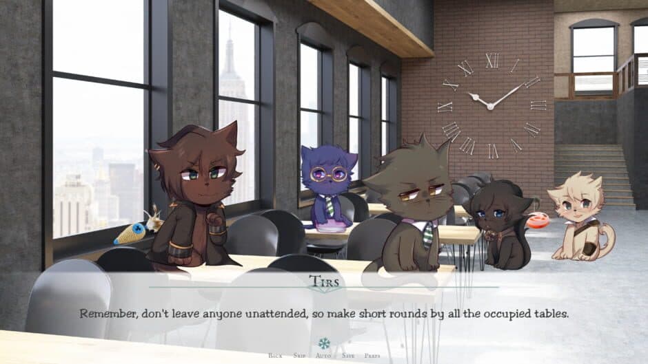 Скриншот 2 из A Cat Cafe Story
