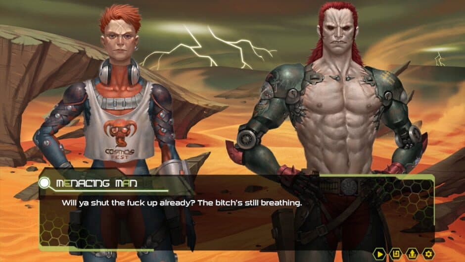 Скриншот 4 из Spacelords: the unofficial visual novel