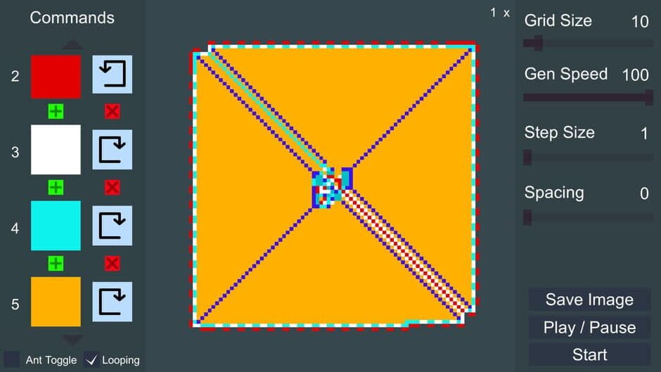 Скриншот 2 из Langton's Ant