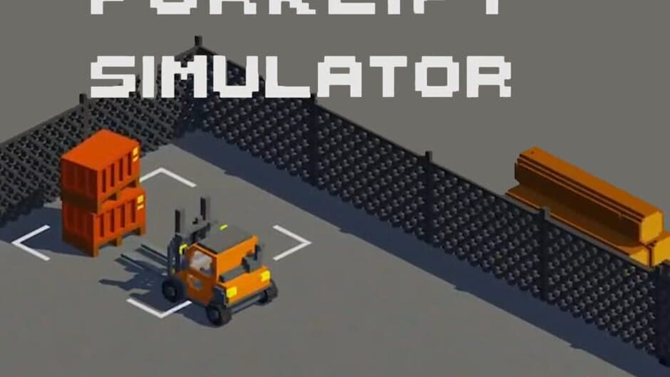 Скриншот 1 из Pixel Forklift Simulator