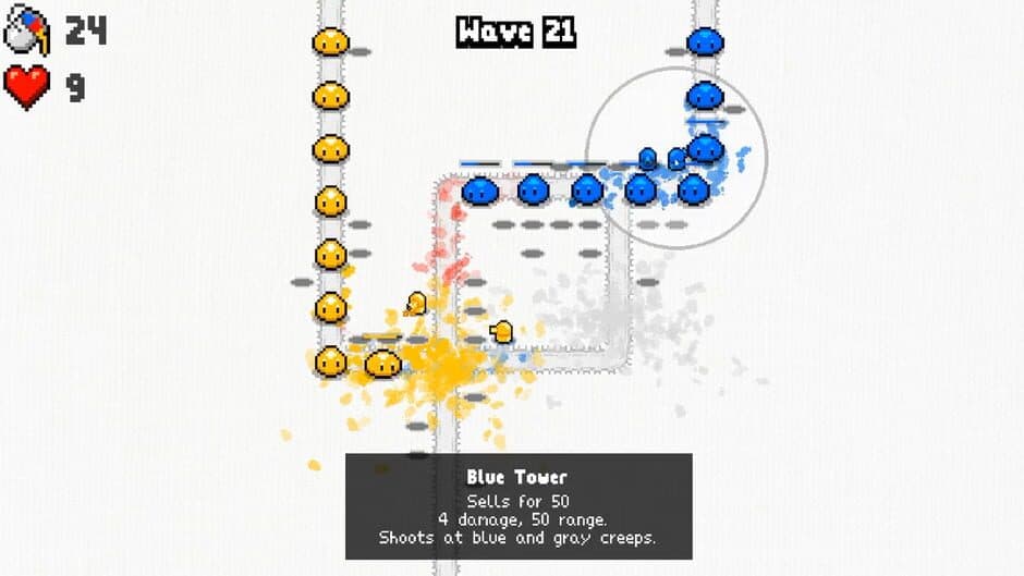 Скриншот 2 из Paint Defense