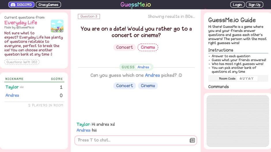 Скриншот 2 из GuessMe!