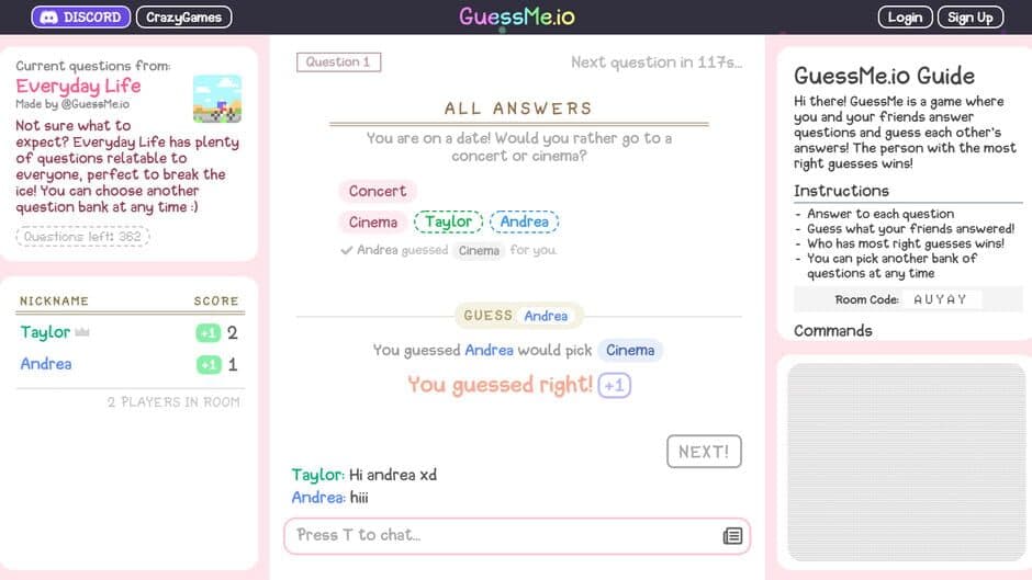 Скриншот 3 из GuessMe!