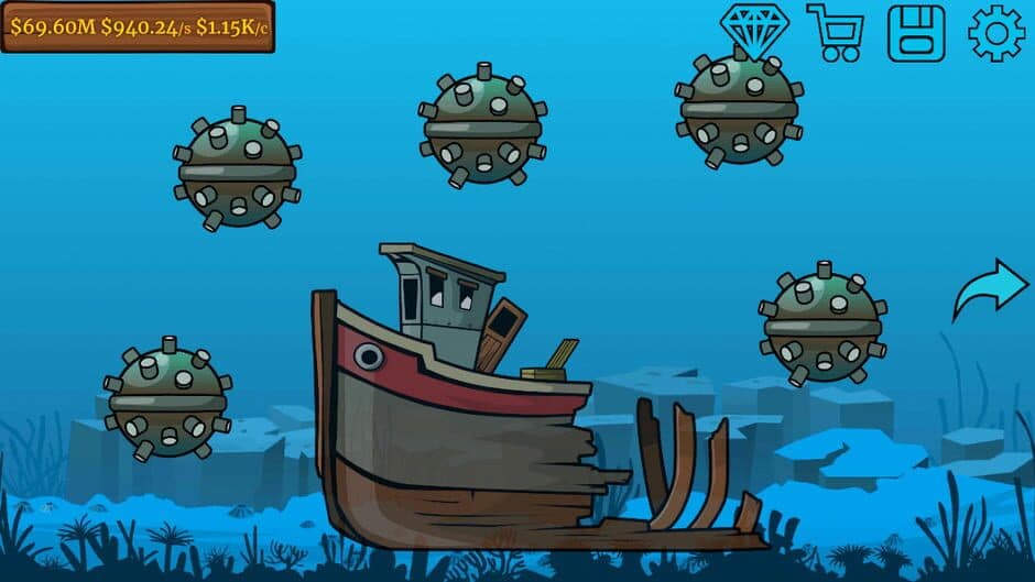 Скриншот 4 из Fisherman: Idle Fishing Clicker