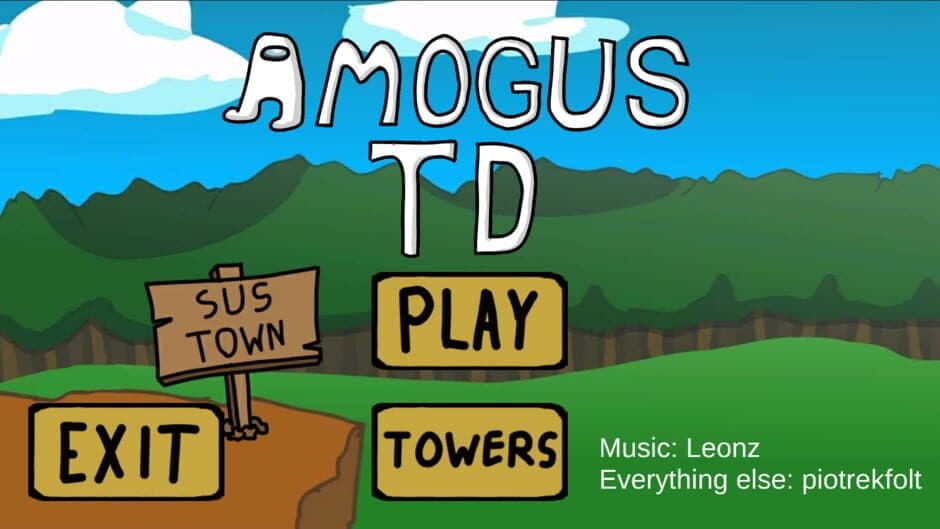 Скриншот 1 из Amogus TD