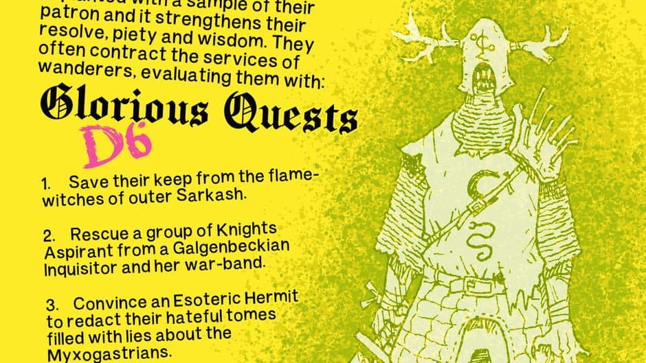 Скриншот 1 из The Holy Order of the Myxogastrian Knights