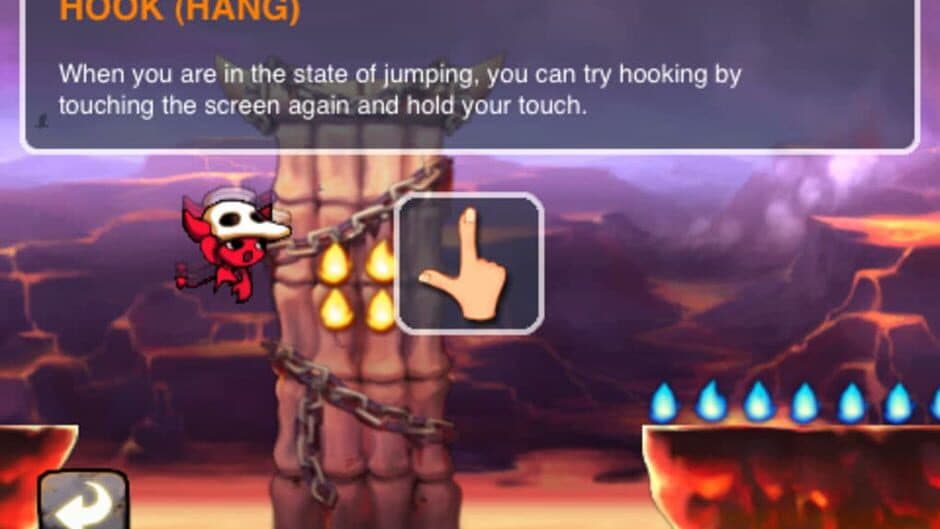 Скриншот 1 из Hellkid: Hook & Jump