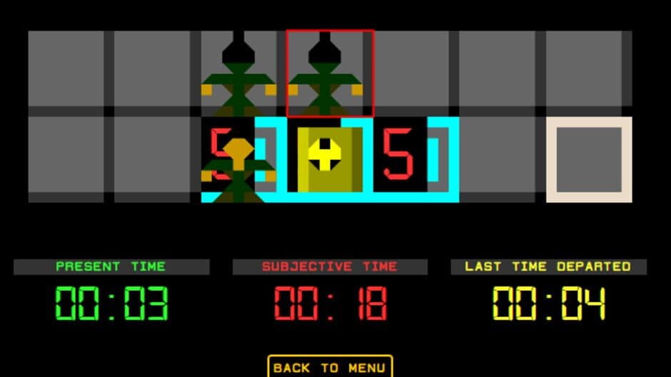 Скриншот 1 из Block Pushing Puzzle Game But You Can Time Travel