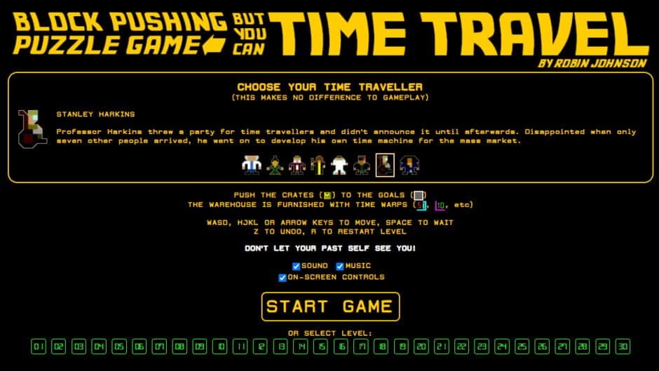 Скриншот 5 из Block Pushing Puzzle Game But You Can Time Travel