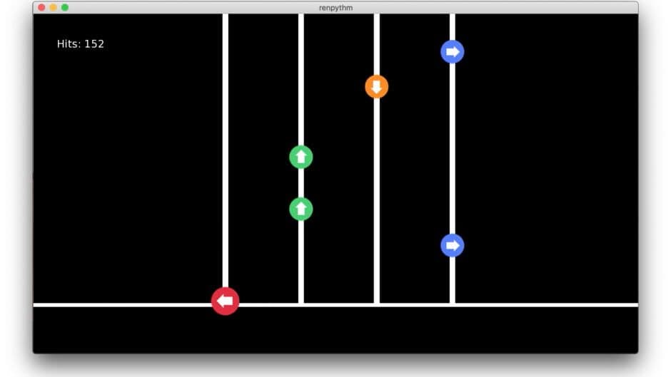 Скриншот 1 из Ren'Py Rhythm Game