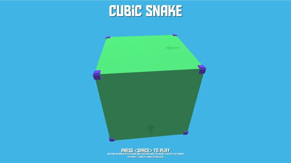 Скриншот 1 из Cubic Snake