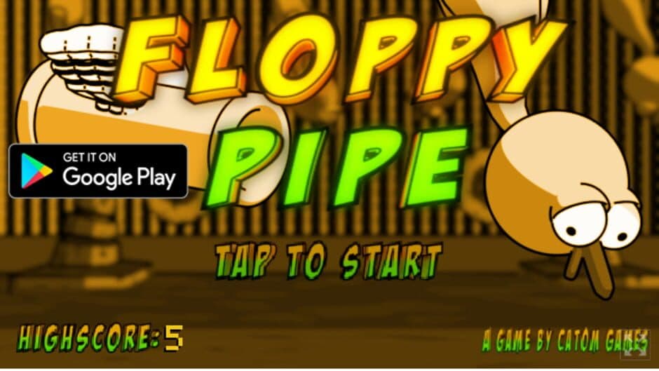 Скриншот 1 из Floppy Pipe