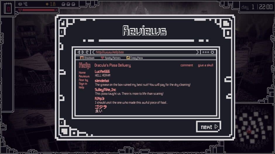 Скриншот 2 из Dracula's Pizza Delivery
