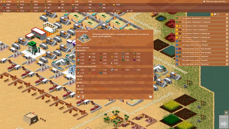 Скриншот 2 из Turn-Based Kingdom: Ancient Egypt