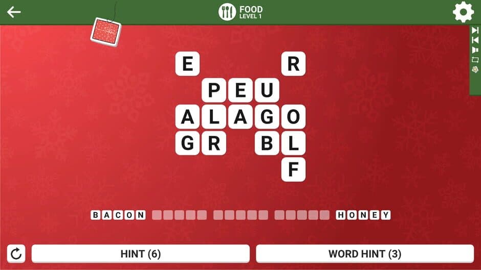 Скриншот 1 из Square Word: Christmas Edition