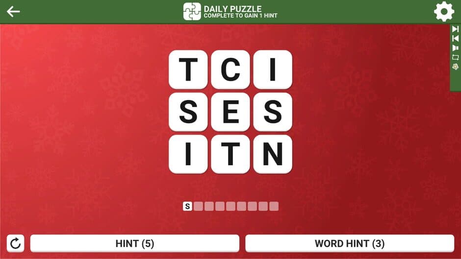 Скриншот 3 из Square Word: Christmas Edition