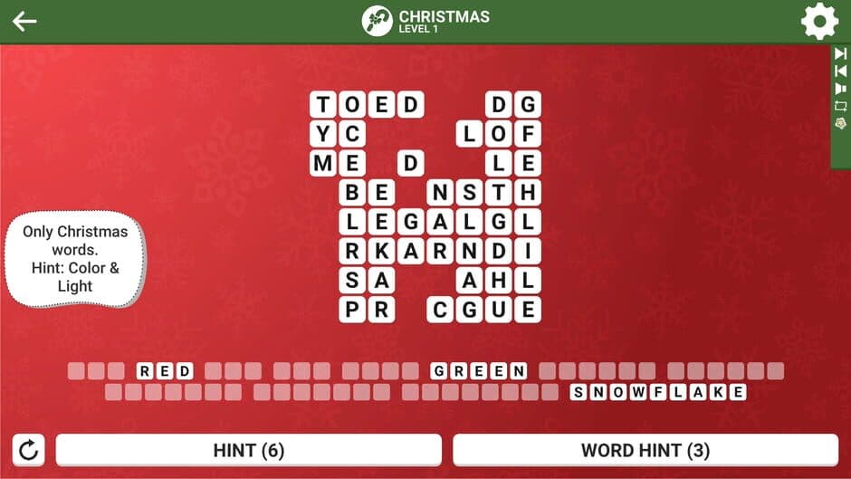 Скриншот 5 из Square Word: Christmas Edition