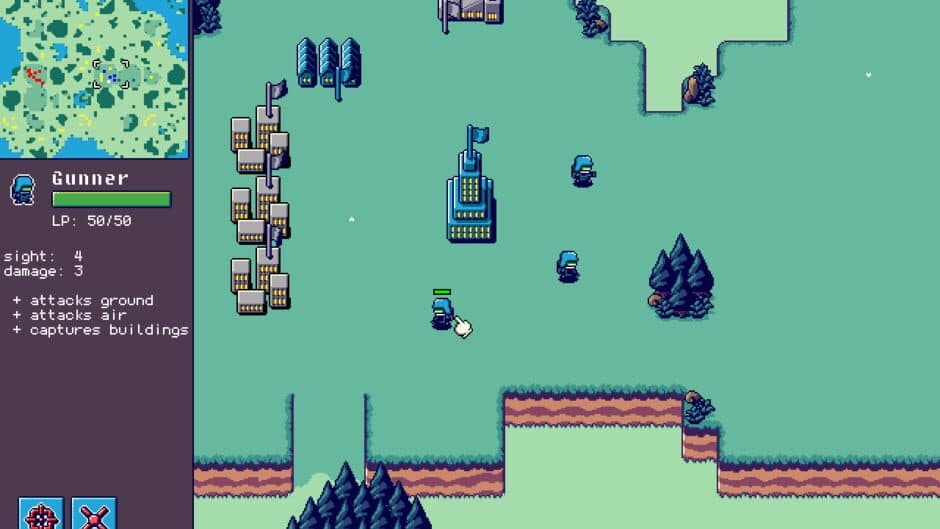 Скриншот 1 из Tiny Pixel Wars