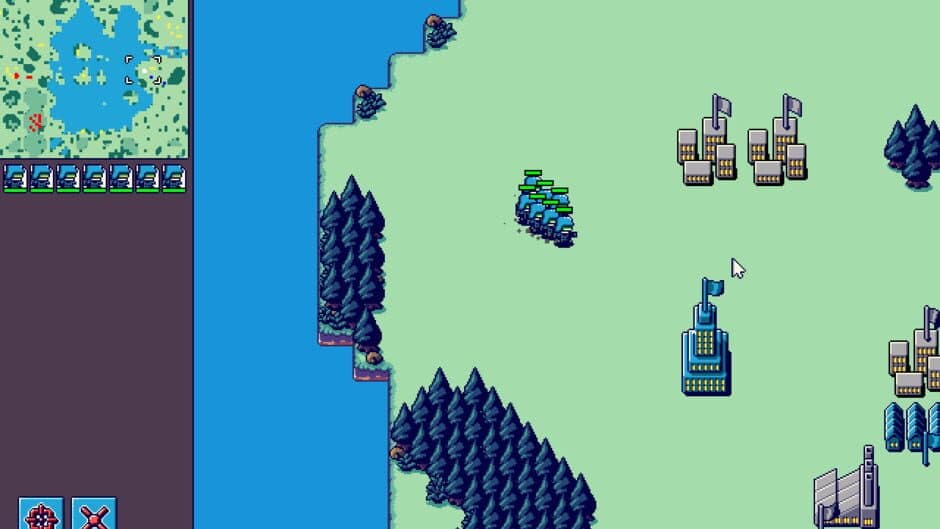 Скриншот 2 из Tiny Pixel Wars