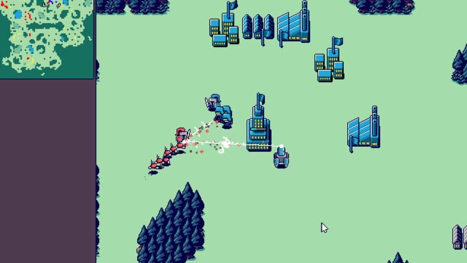 Скриншот 3 из Tiny Pixel Wars