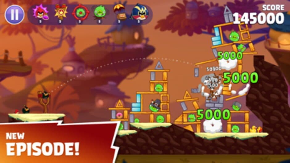 Скриншот 1 из Angry Birds Reloaded