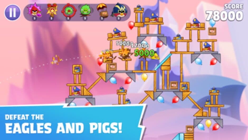 Скриншот 4 из Angry Birds Reloaded