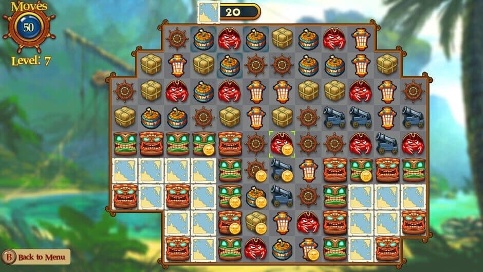 Скриншот 2 из Match Three Pirates! II