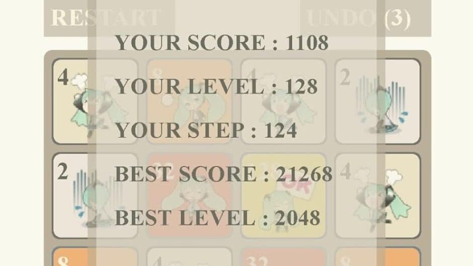 Скриншот 2 из Miku no 2048
