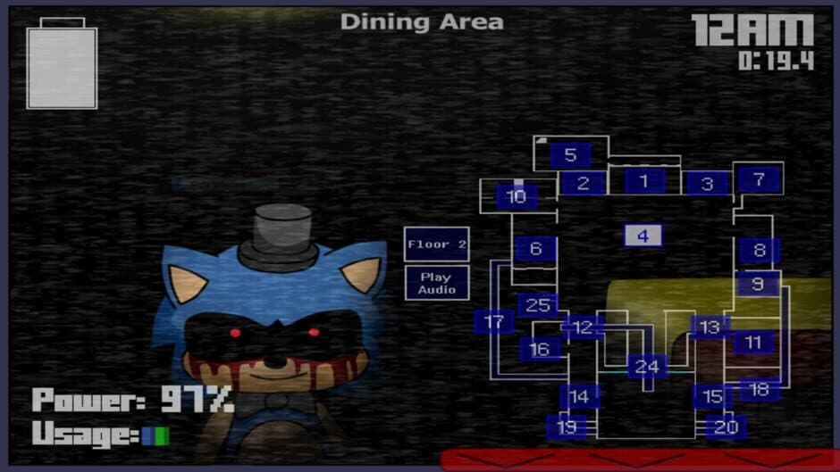 Скриншот 5 из Five Nights at Sonic's Maniac Mania