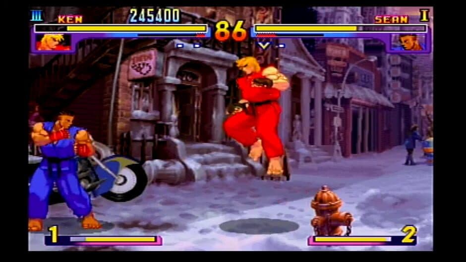 Скриншот 3 из Street Fighter III: Double Impact