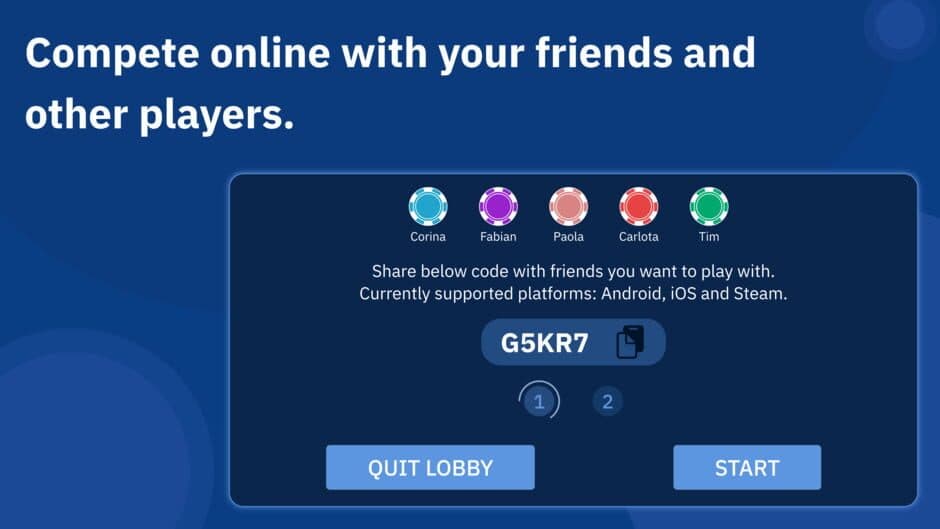 Скриншот 4 из QuizPoker: Mix of Quiz and Poker