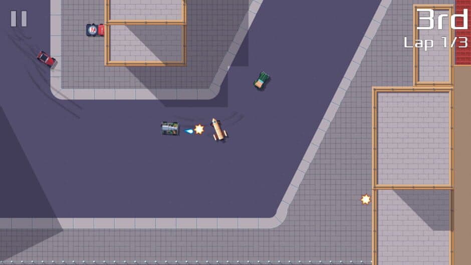 Скриншот 2 из Pixel Wheels