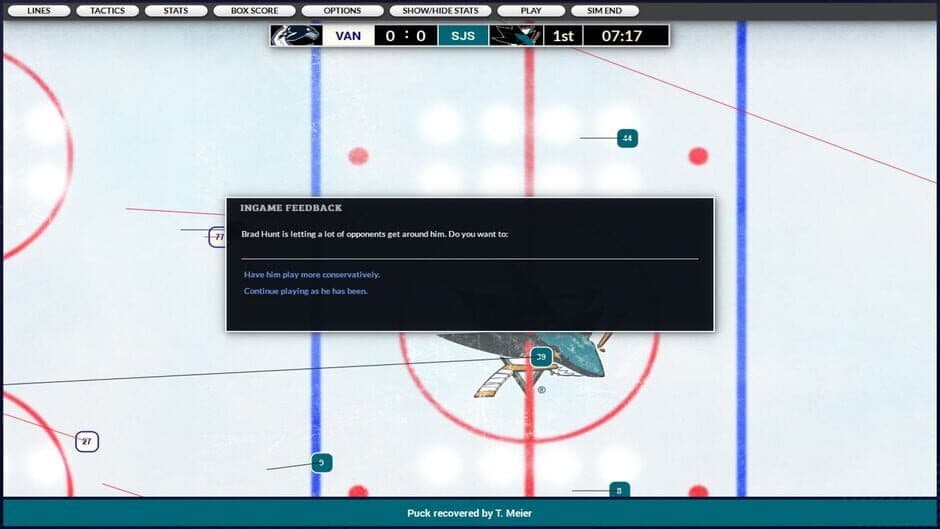 Скриншот 6 из Franchise Hockey Manager 8