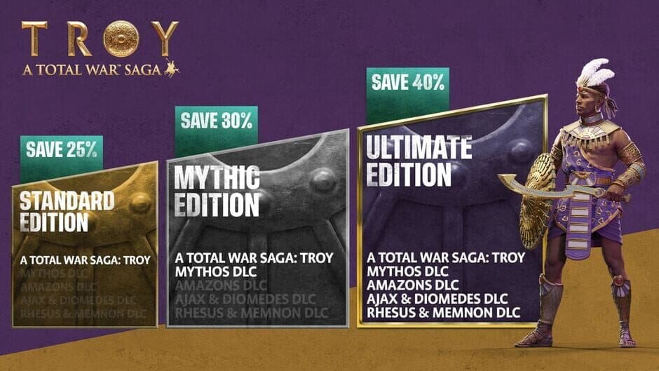 Скриншот 1 из A Total War Saga: Troy - Ultimate Edition
