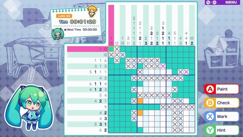Скриншот 1 из Hatsune Miku Logic Paint S