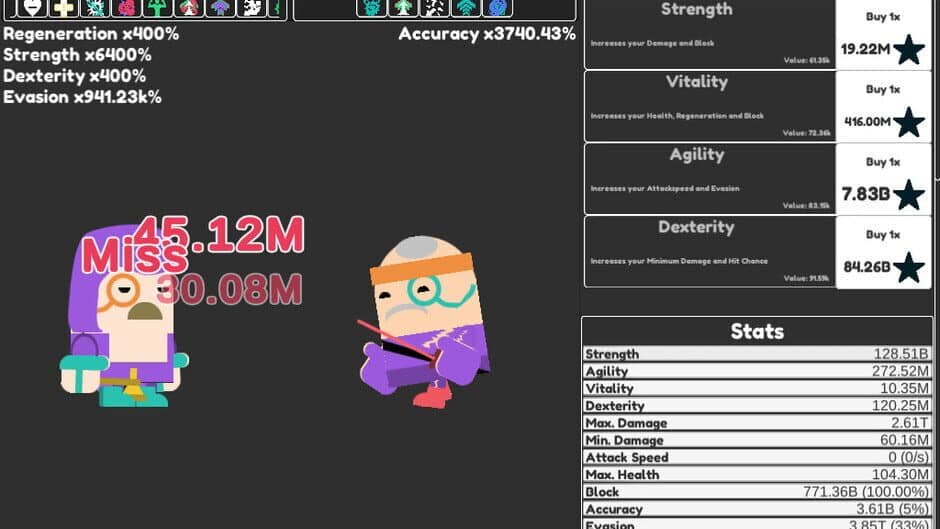 Скриншот 2 из Idle Superpowers