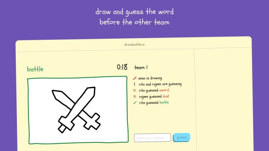 Скриншот 1 из Draw Battle!